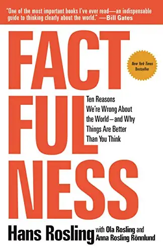 Factfulness: Ten Reasons We're Wrong About the World—and Why Things Are Better Than You Think book cover