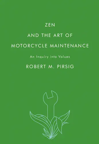 Zen and the Art of Motorcycle Maintenance book cover